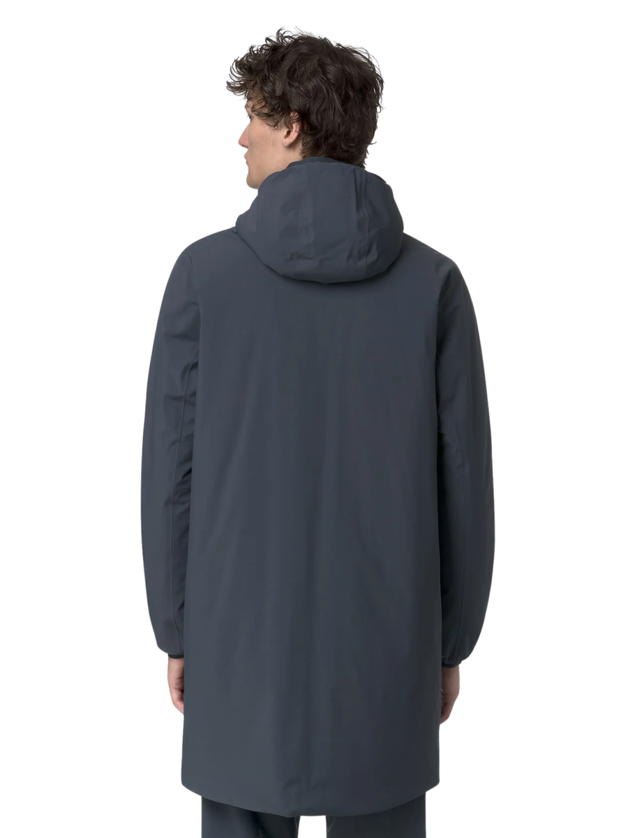 Giubbino "Jacob St Warm double" K-Way blu scuro e blu chiaro K6128WW B2H K-WAY 