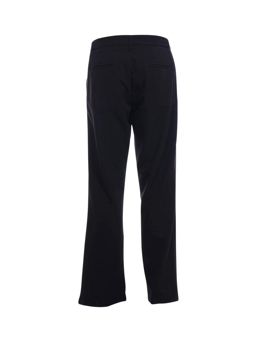 Pantalone Imperial nero elasticizzato ai lati PE6PJBQ NERO Imperial 
