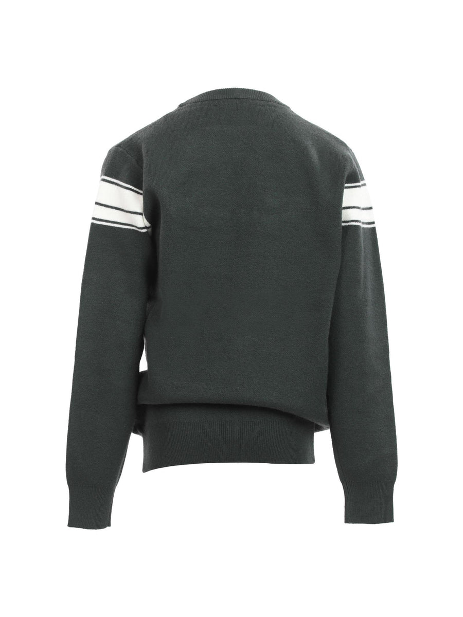 Maglioncino Trussardi verde logo boucle TBA24060MA GREENM/OW Trussardi 