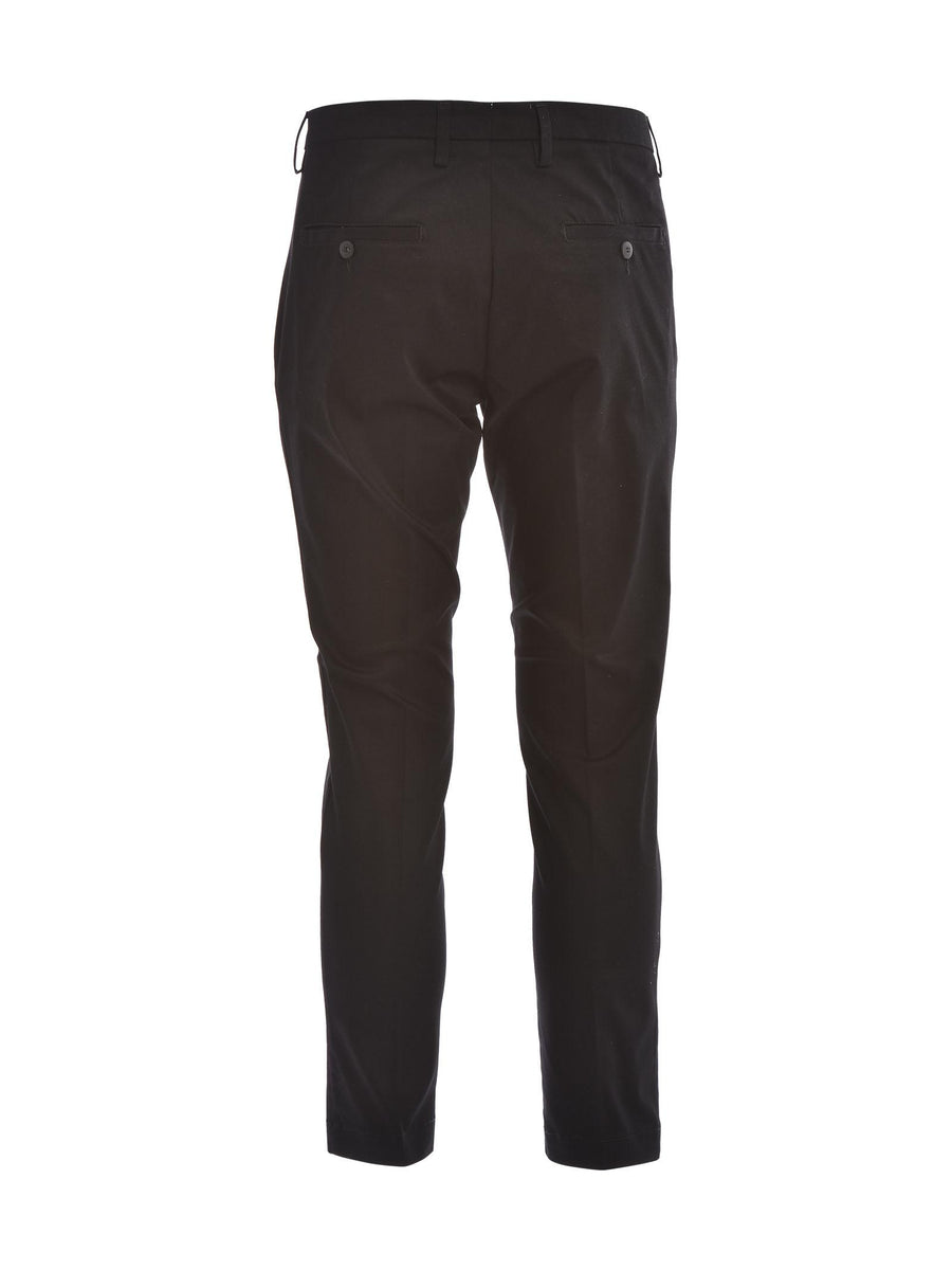 Pantalone capri nero CHICAGO7845 NE RAYURES NOIR 