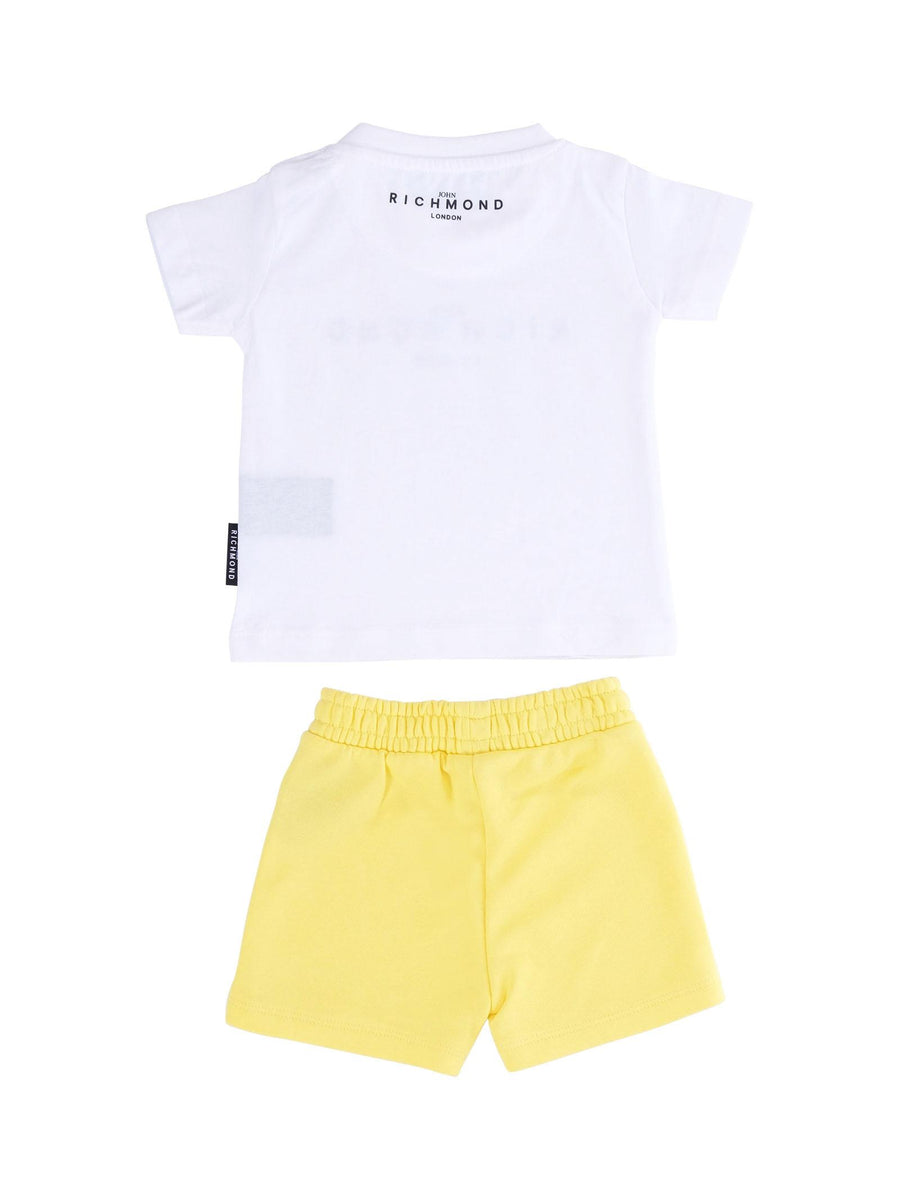 Completo John Richmond bianco e giallo RIP25018CF WHT/YELLO John Richmond 