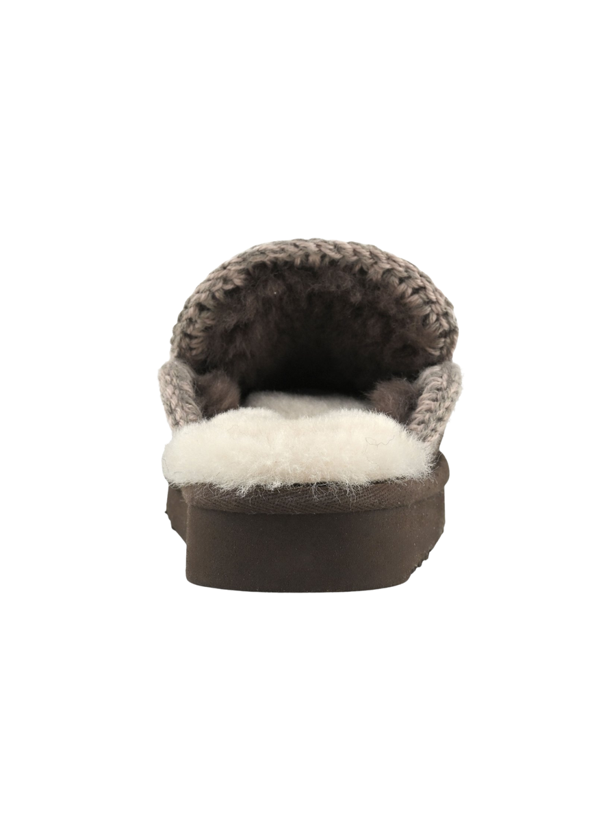 Mou "Eskimo Slipper Suede" marrone pepper MU.FW101125A BRPEP Mou 