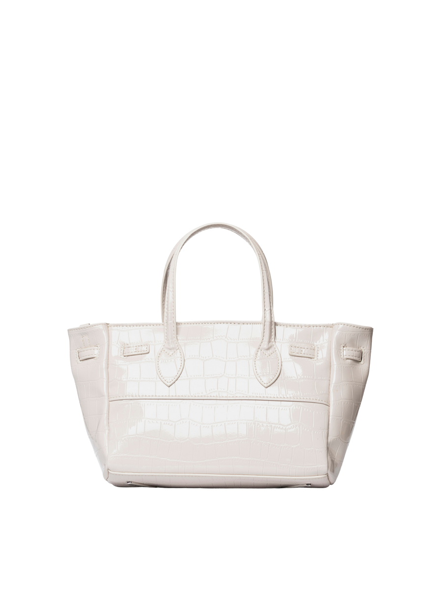 Borsa "Marlene mini" Secret Pon Pon bianca MARLENE MINI BUTTER Secret Pon Pon 