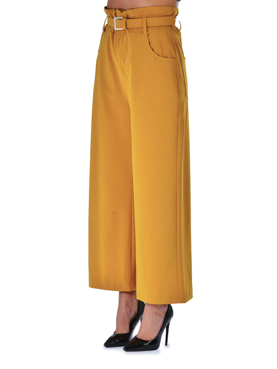 Pantalone paperbag senape P3G2CNIC OCR Imperial 