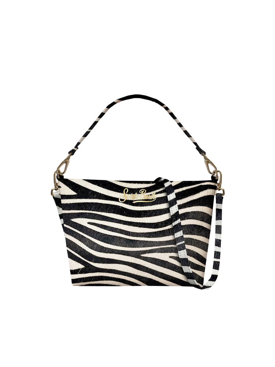 Borsa Aline "10" Saint Barth zebrata ALI0034 00711I MC2 SAINT BARTH 