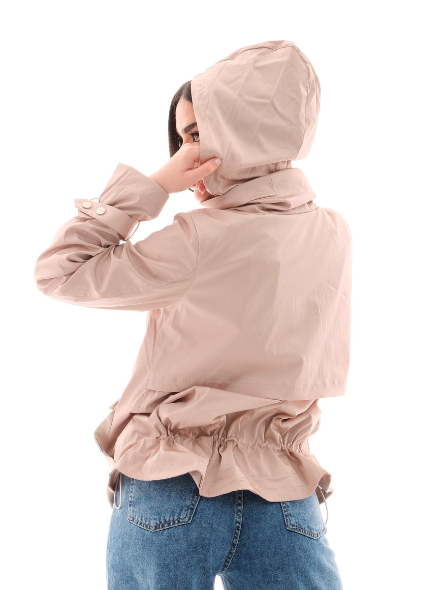 Giacca corta Rino e Pelle "Bregje" rosa chiaro BREGJE DUSTY PINK Rino & Pelle 