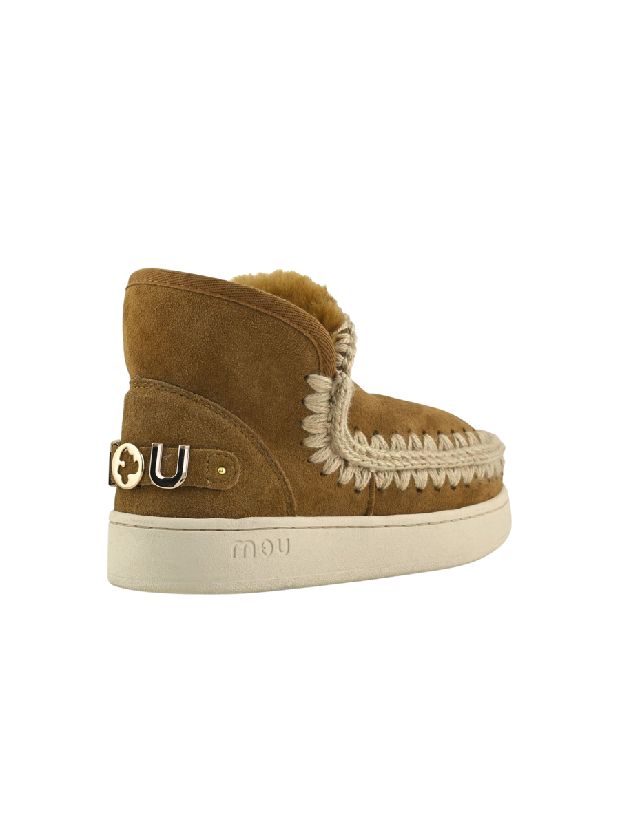 Mou "New Eskimo Sneaker Suede - let" cognac MU.FW741001A COG Mou 