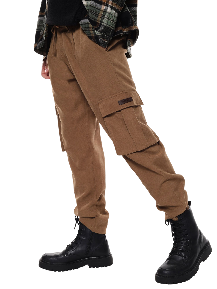 Pantalone cargo Imperial cammello P851930593 CAMM Imperial 