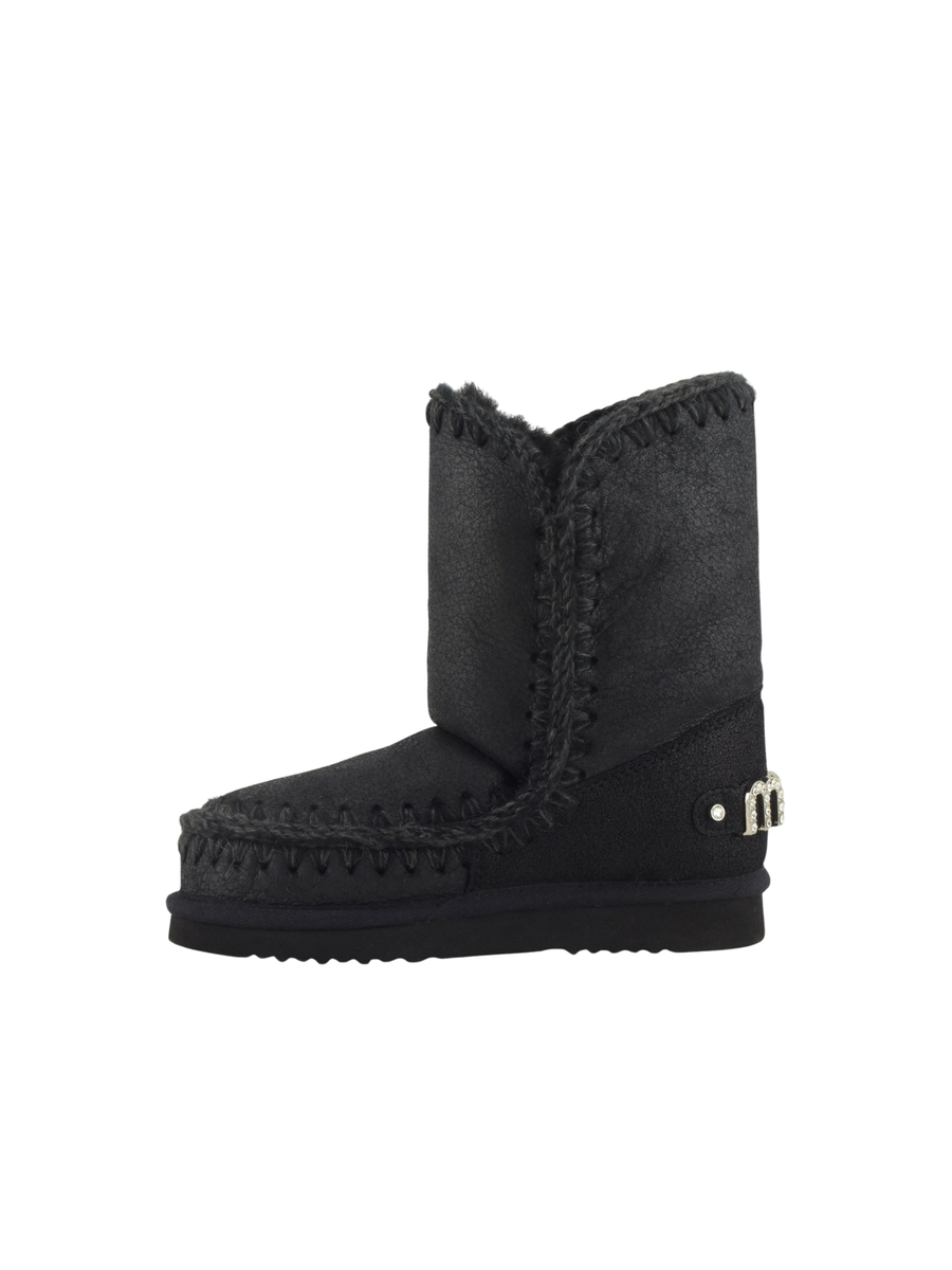 Mou " Eskimo 24- Rhinestones logo" neri MU.FW101037B CBKG Mou 