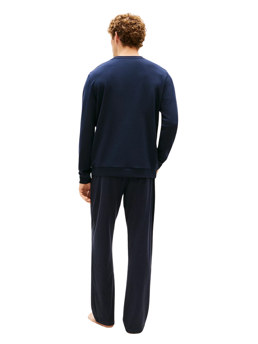 Felpa lounge Original Tommy Hilfiger blu con logo UM0UM03666 DW5 Tommy Hilfiger 