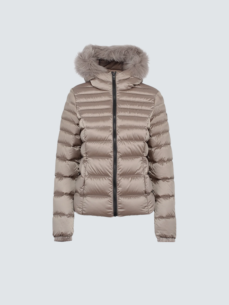 Giubbino con cappuccio Refrigiwear marrone W97618 A00160 Refrigiwear 