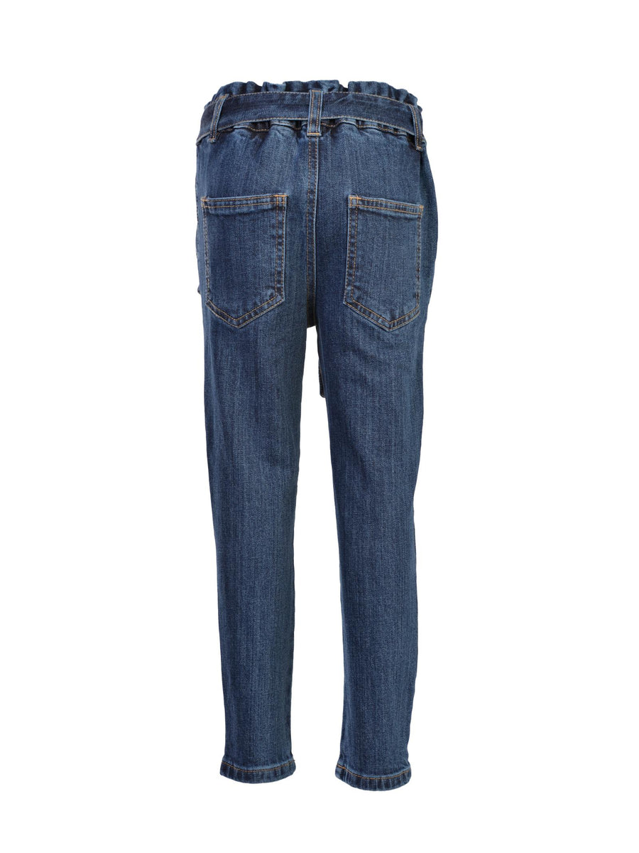 Jeans denim blu con cintura D0666 DNM Vicolo 