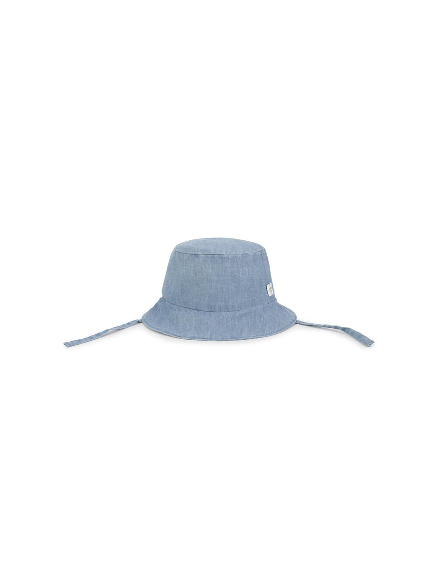 Cappello denim con nastro Y01028 DENIMSCURO Carrement Beau 