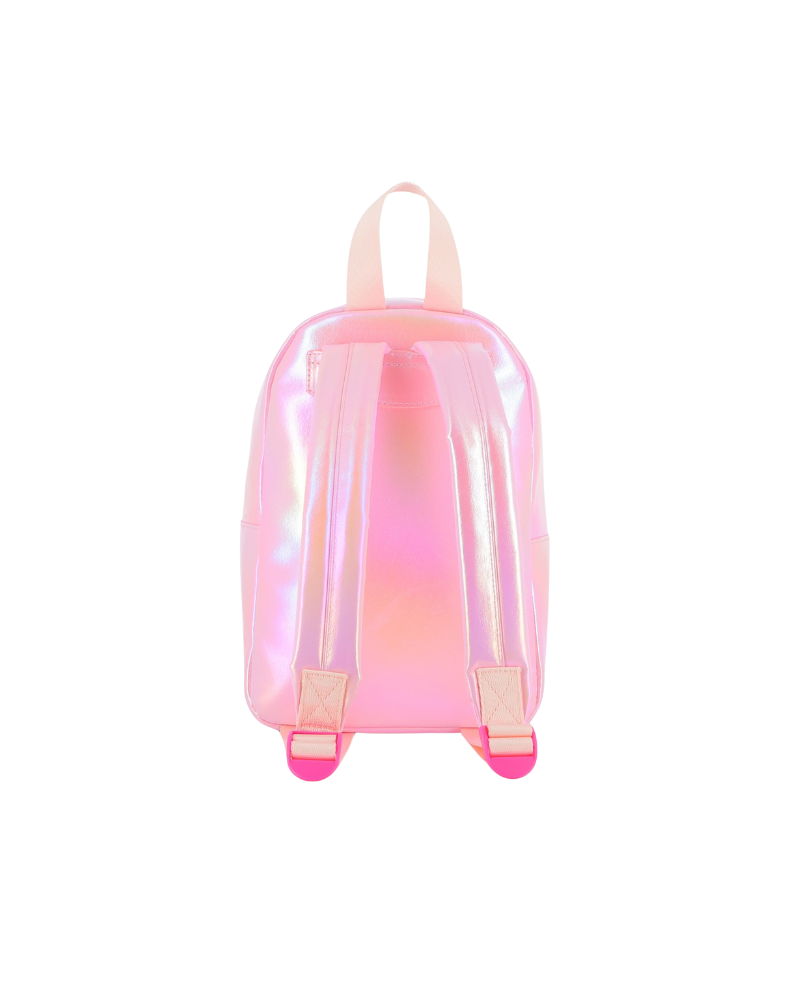 Zaino Billie Blush rosa multicolor con patch "power" U21530 111 Billie Blush 