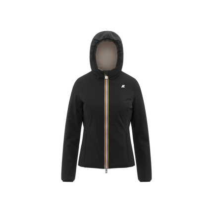 Giubbino "Lily St Warm Reversibile" K-Way nero K6128TW BC9 K-WAY 