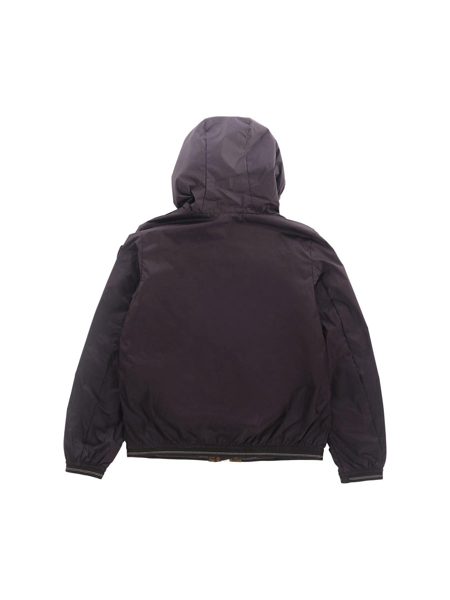 Giubbino Blauer nero antivento con dettagli bianchi BLGC01441 999 Blauer 