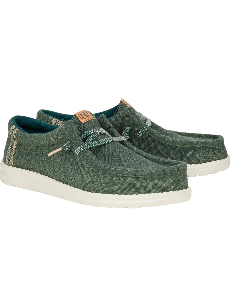 Sneakers "wally jute" Hey Dude verdi HD43085 336 Hey Dude 