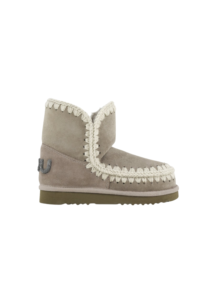 Mou "Eskimo 18 Suede - Glitter Logo" grigio MU.FW101050A ELGRY Mou 