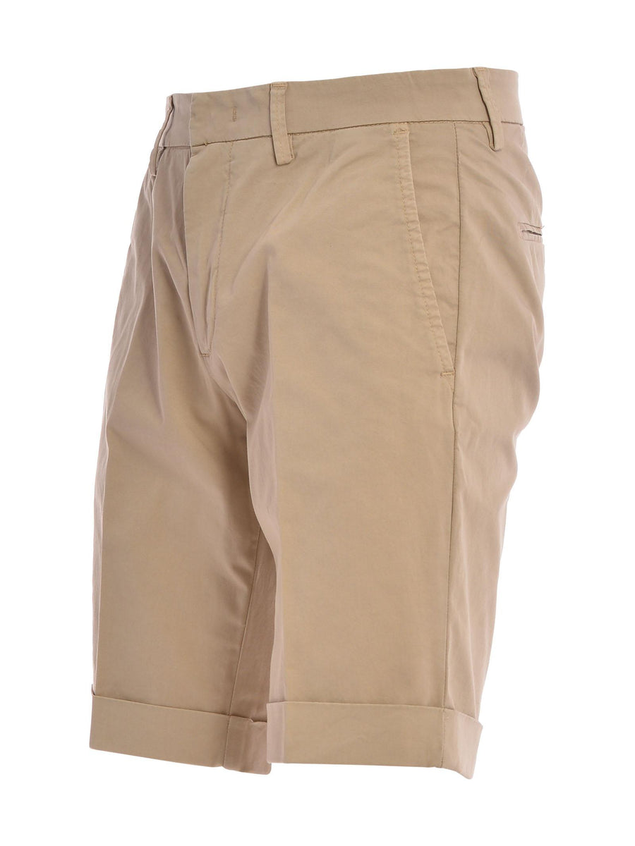 Bermuda beige slim ANTIGUA8135 BEI RAYURES NOIR 