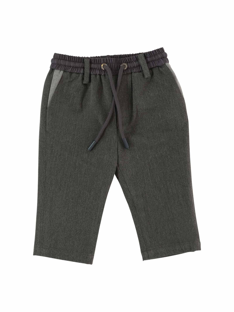 Pantalone John Richmond grigio con coulisse in vita RIA25062PA GREY STEEL John Richmond 