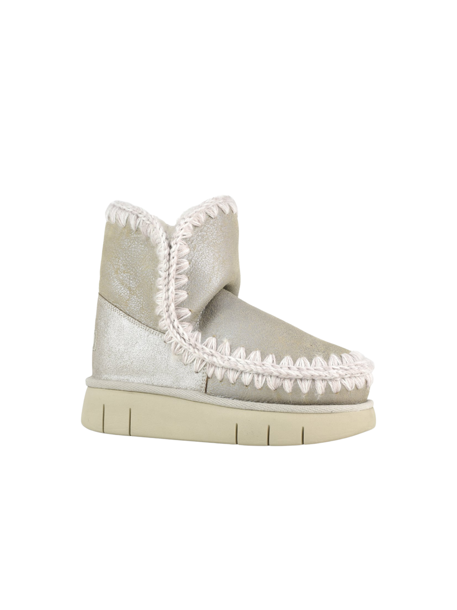Mou " Eskimo 18 Bounce Special Leather" grigio metalic MU.FW531002B STME Mou 