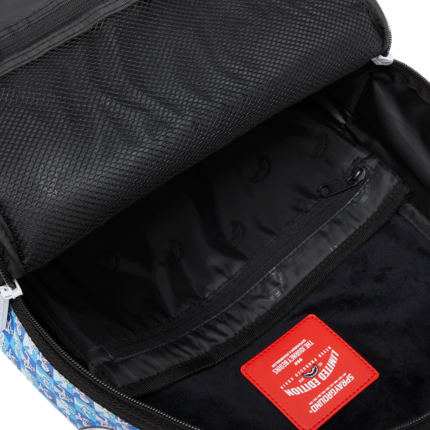 Zaino "Casper See Through Chex" Sprayground azzurro con casper 910B7779 NSZ Sprayground 