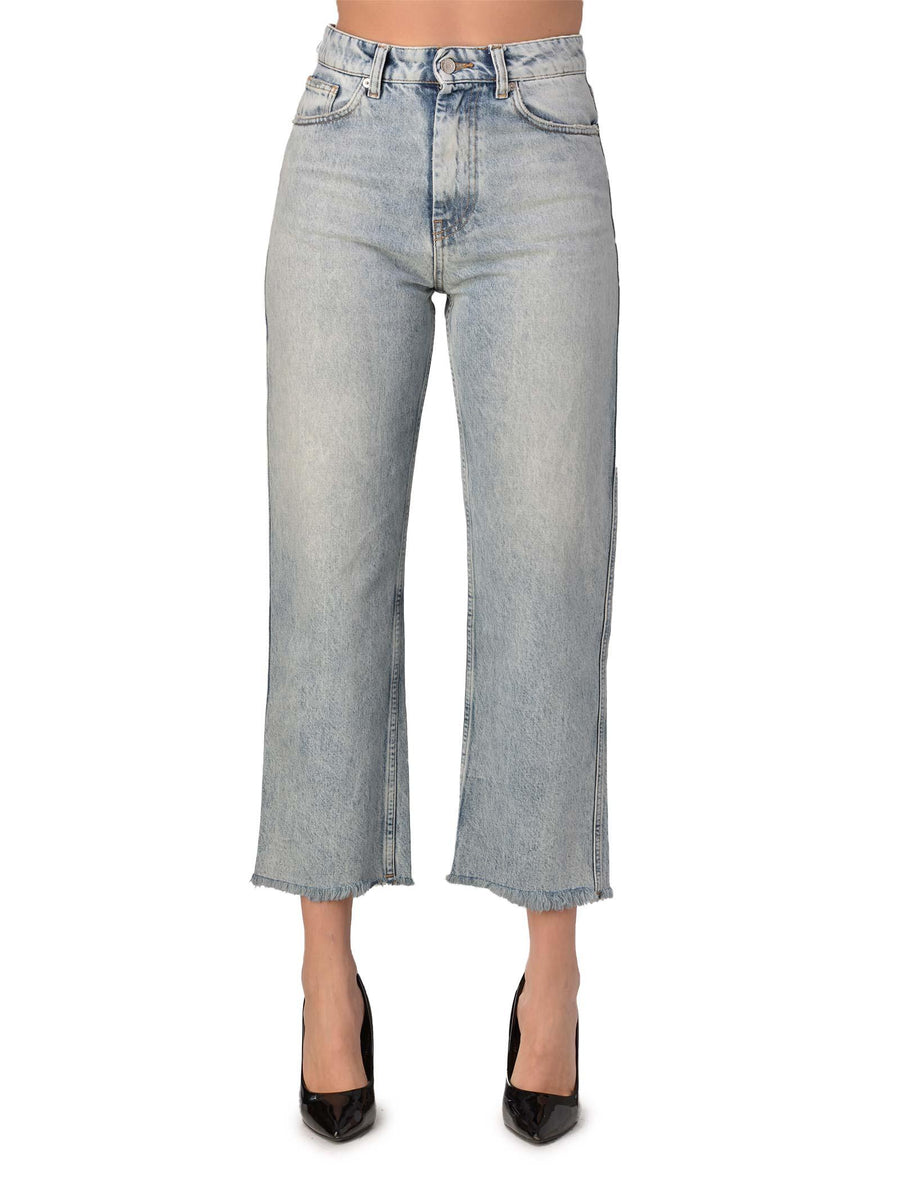 Jeans palazzo vita alta DX5107 DNM Vicolo 