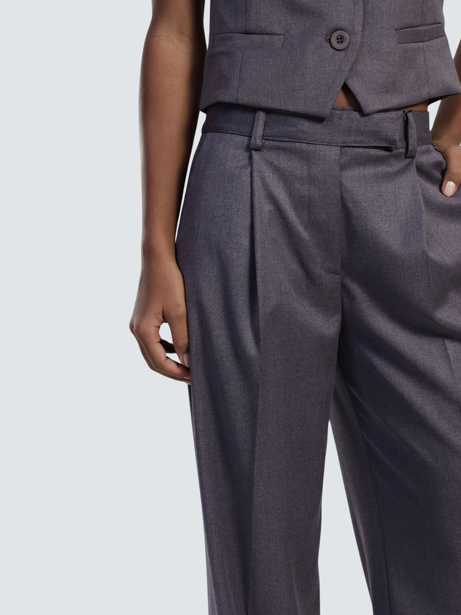 Suit con giacca Dixie grigio cintura e pantaloni ampi NAEBKIIUA GRI Dixie 