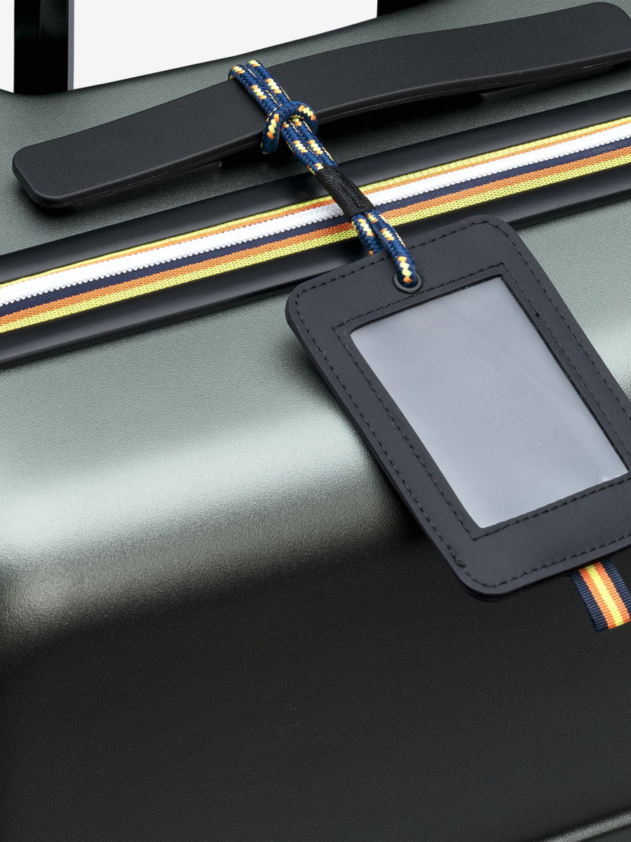 Trolley "Eudoxieur Logo" K-Way grigio K81439W WMR K-WAY 