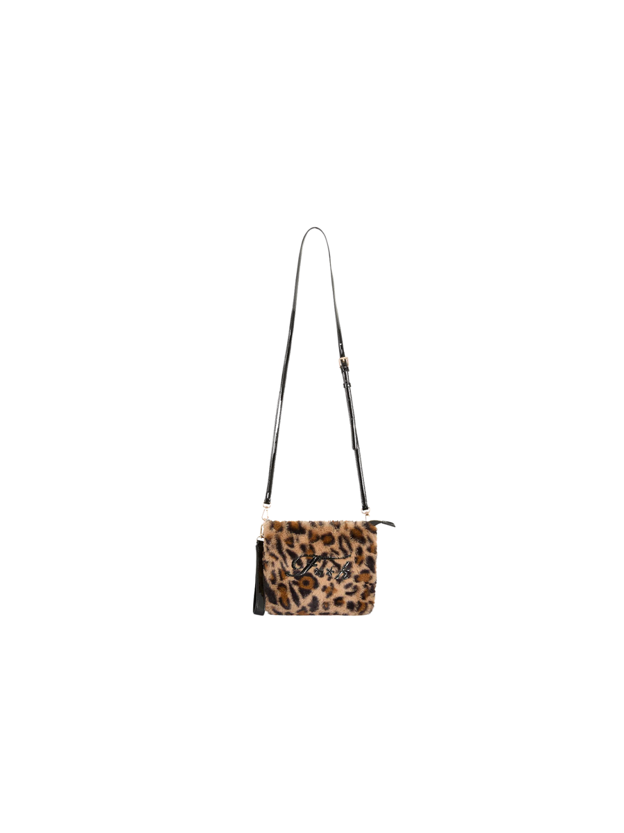 Mini pochette in ecopelliccia Fk leopardata FA25-WW0210MC UNI Fk 