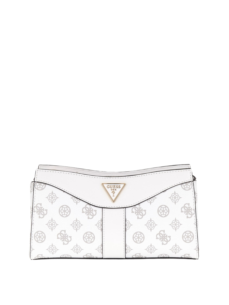Borsa a mano Guess bianca con stampa logo 4G HWPG9521120 WLO Guess 