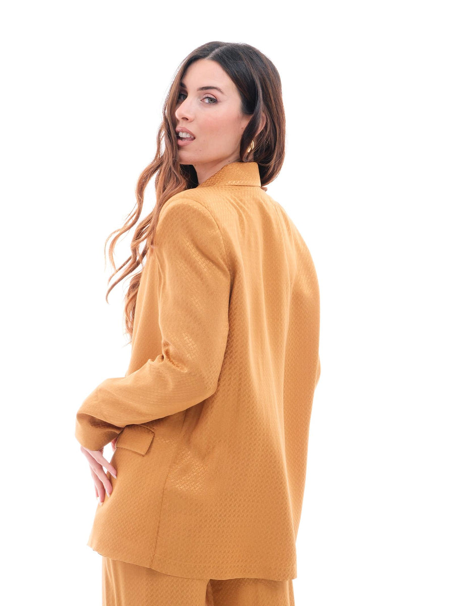 Blazer "jacquard" Bohemian Vì senape GI217 DESERT Bohemian V 