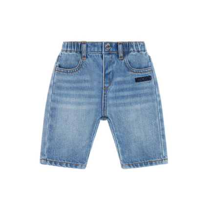 Jeans Moschino blu con logo lettering MUP05H 40059 Moschino 