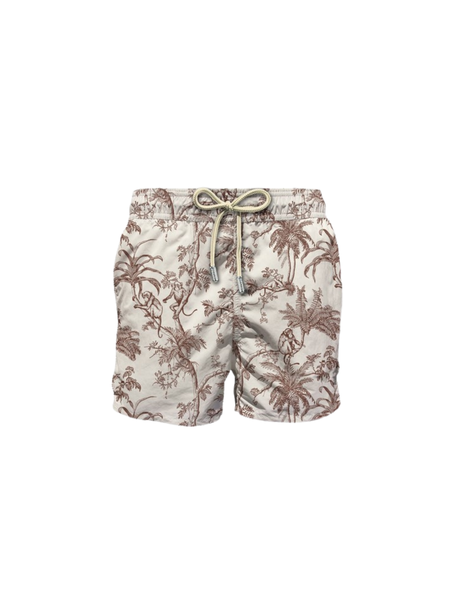 Costume MC2 Saint Barth "Lighting" panna stampa Jungle Monkeys LIG0001 02769H MC2 SAINT BARTH 