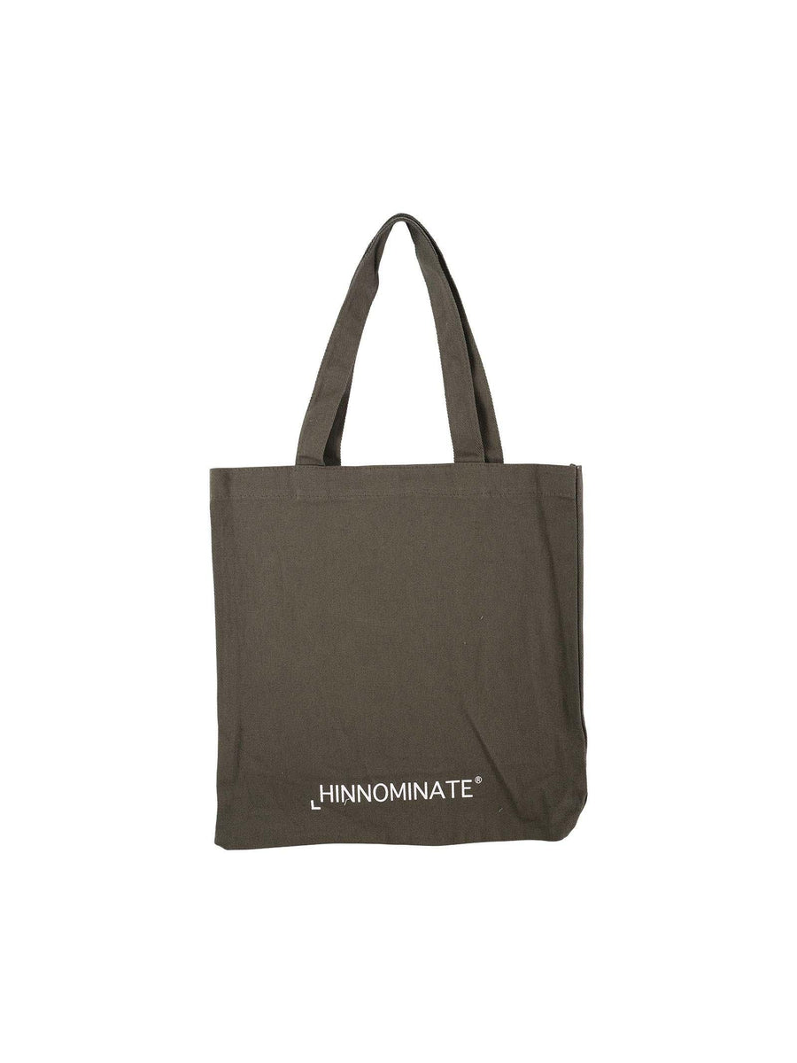 Shopper Hinnominate verde militare con logo stampato frontale HMACW00110 VE35 Hinnominate 