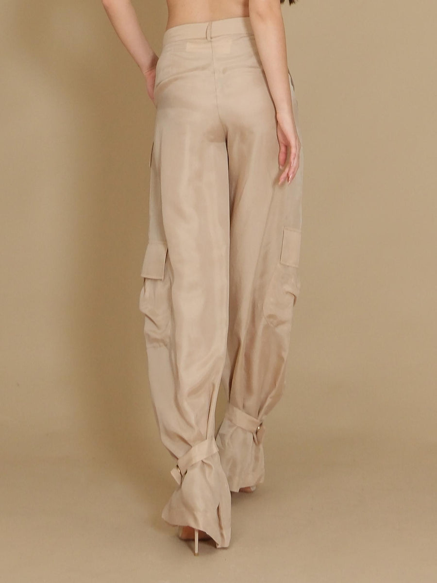 Pantalone afrodite Silence Limited cargo sabbia SD2033 SABBIA Silence Limited 