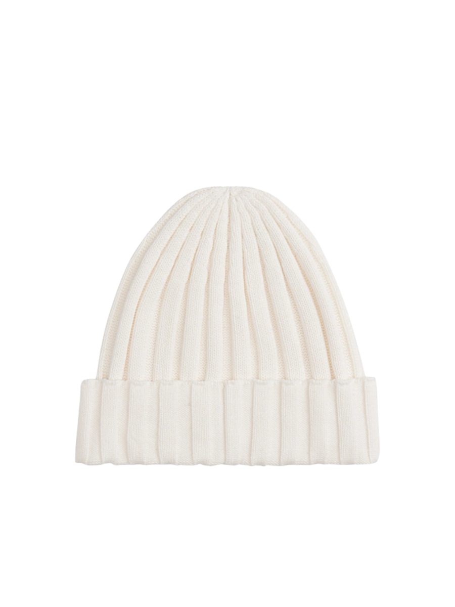 Berretto Essential Tommy Hilfiger bianco a coste larghe AU0AU02004 YBH Tommy Hilfiger 