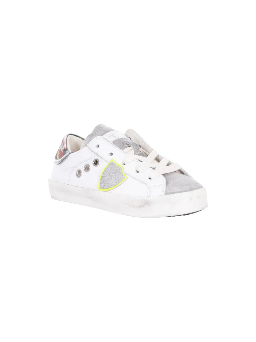 Sneakers bambino Philippe Model pelle e camoscio 78498 1 Philippe Model 