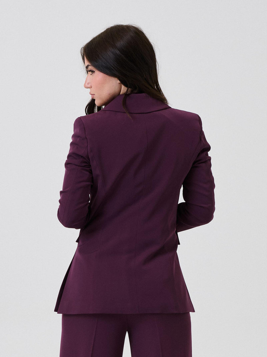 Giacca doppiopetto "Kadì" Armoire bordeaux 25517 BORDEAUX Armoire 