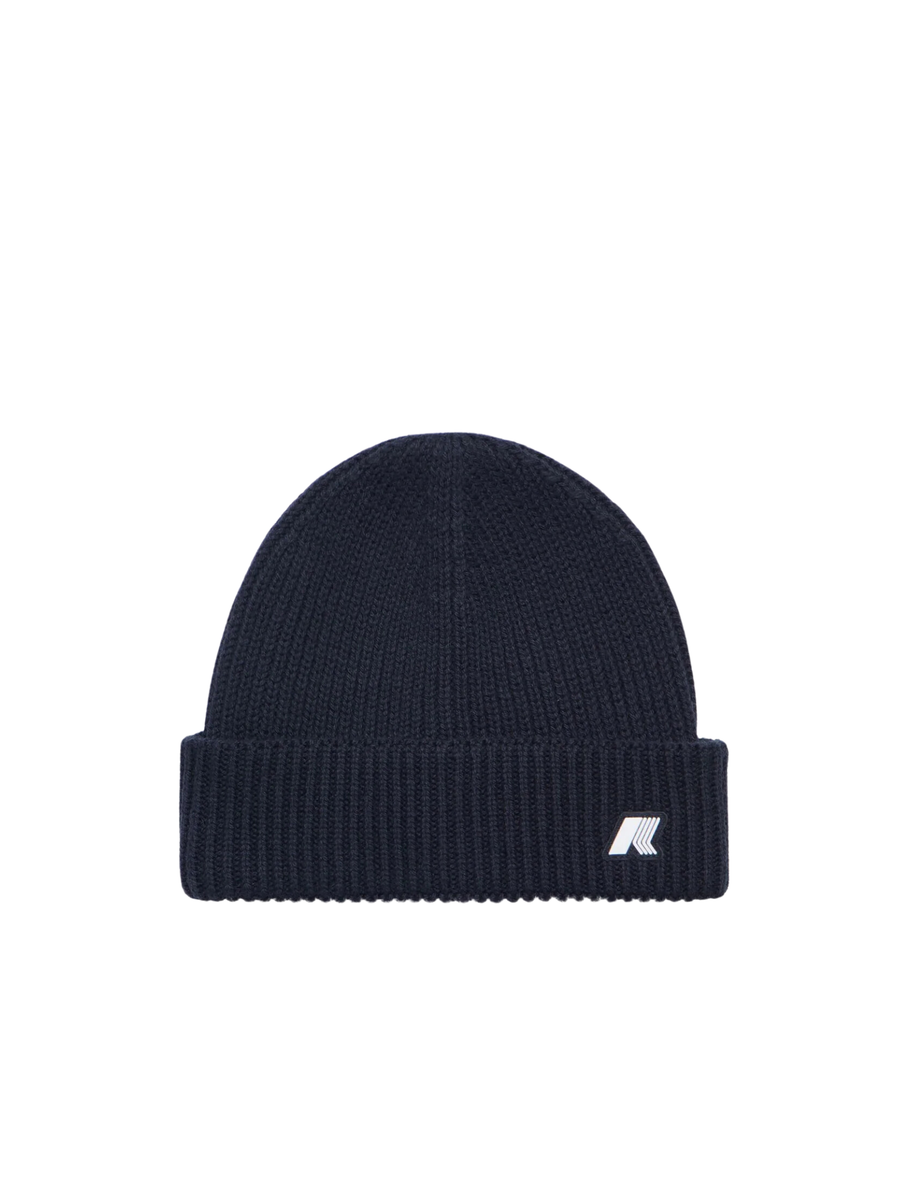 Cappello "E. brice cardigan stitch" K-Way blu K1151RW AZ2 K-WAY 