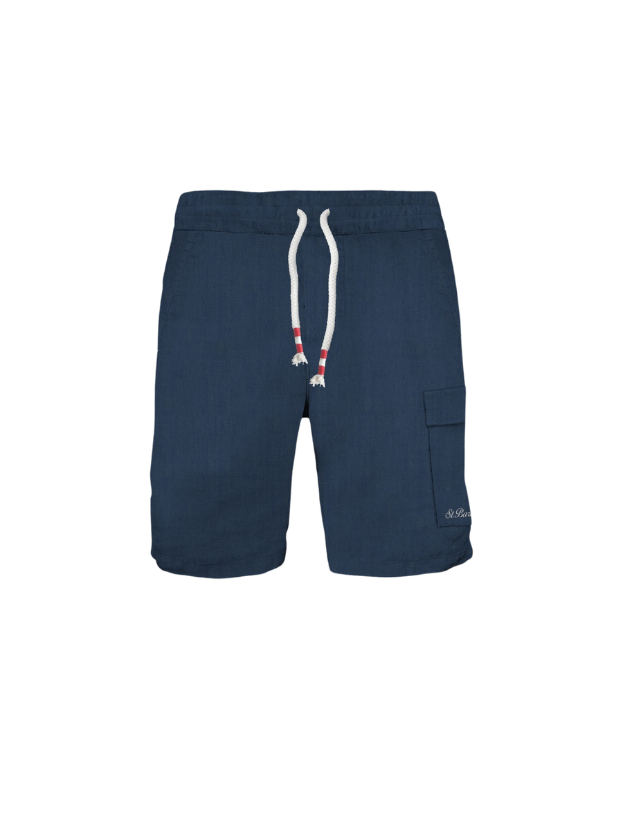 Bermuda "marsille" Saint Barth blu MRE0002 02456H MC2 SAINT BARTH 