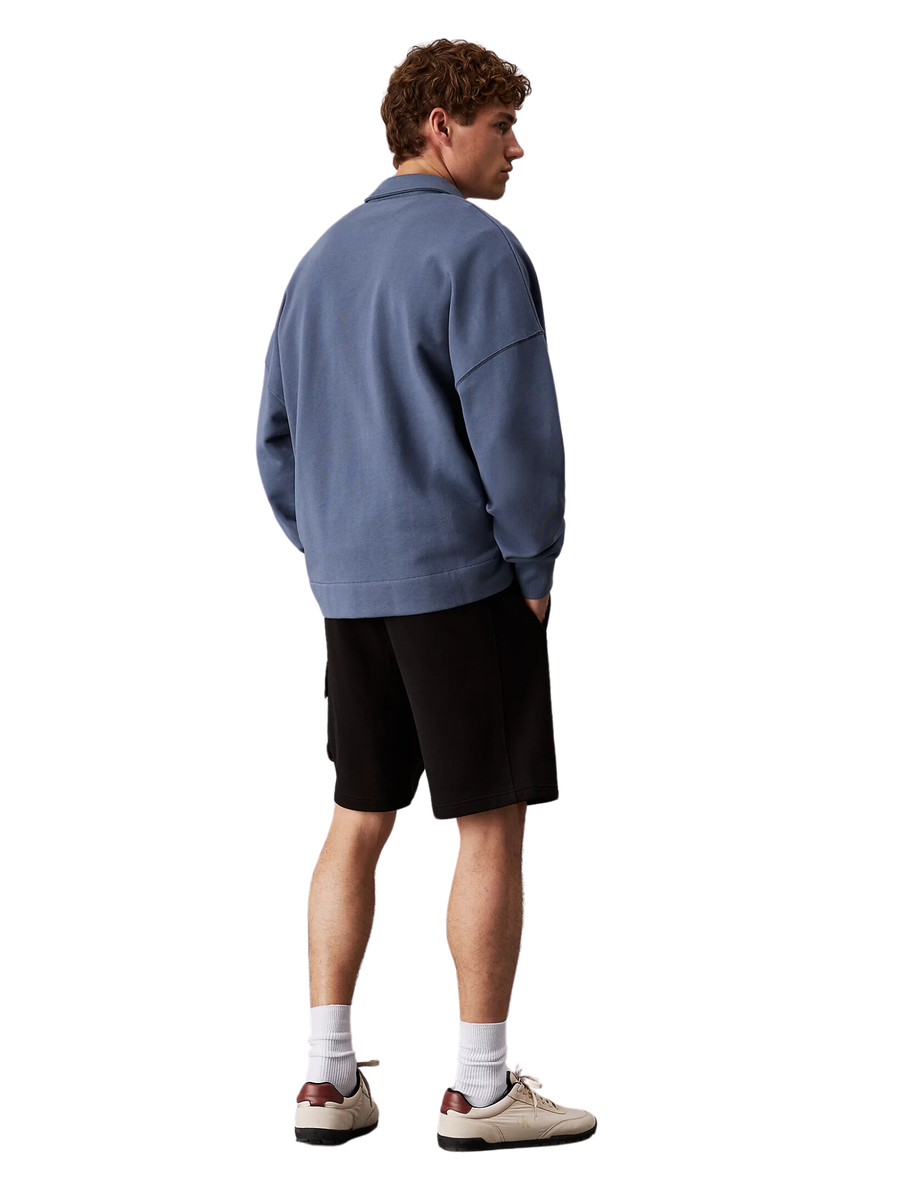 Bermuda cargo Calvin Klein nero in tuta J30J327284 BEH Calvin Klein 