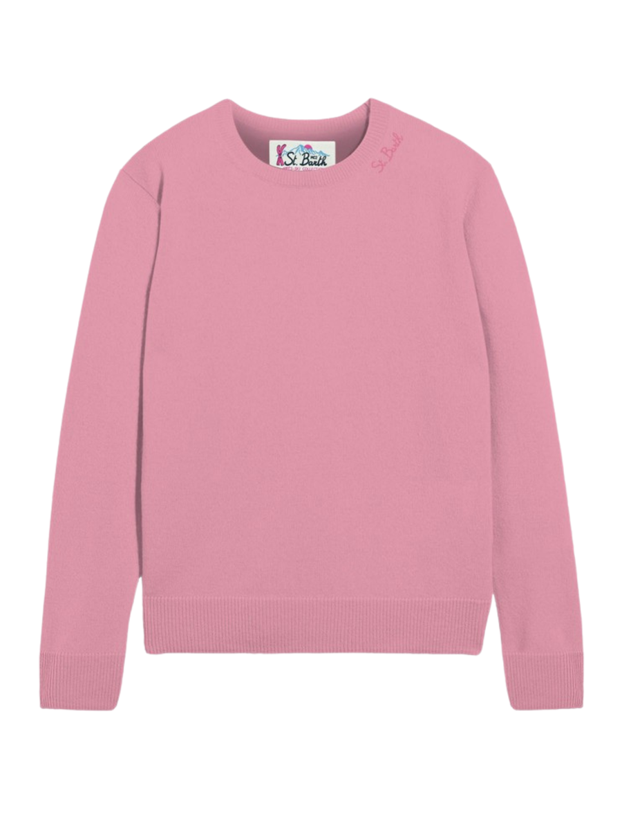 Maglione "blend ws 23" Saint Barth rosa bubble SORB001 03568G MC2 SAINT BARTH 