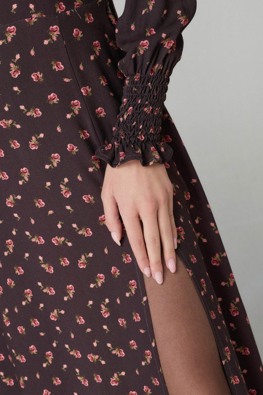 Abito "Scarlett" Mar De Margaritas marrone fantasia floreale MMABW01291 MA58 Mar De Margaritas 