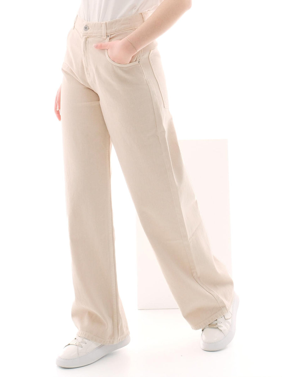 Jeans "mia" Vicolo beige relaxed DD5145 BEIGE Vicolo 