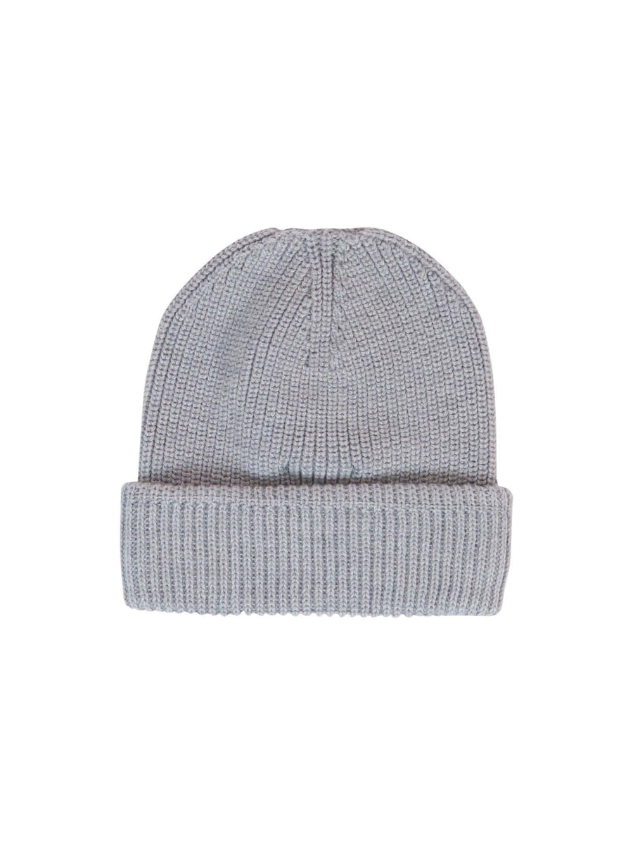 Cappello County of Milan grigio a coste con logo iconico ricamato HT036 101 County of Milan 