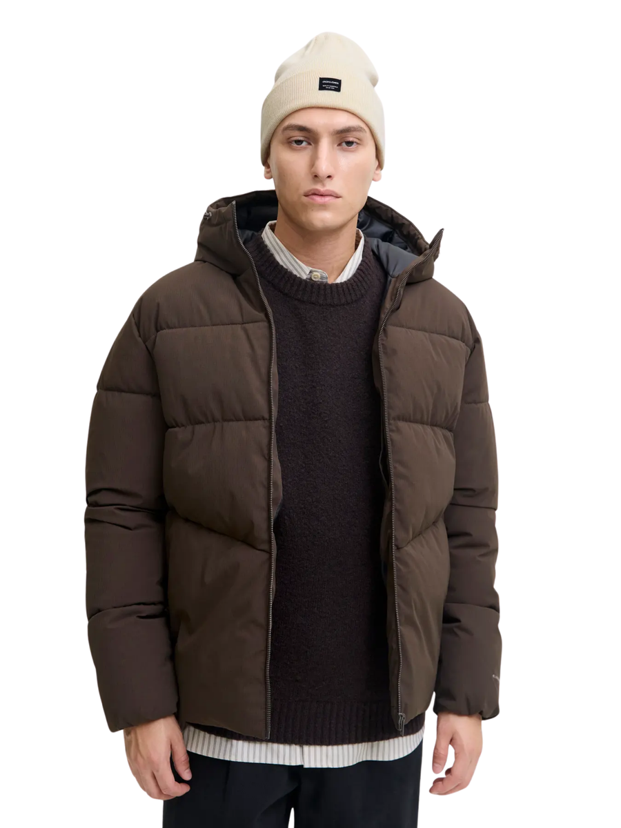 Cappello Jack & Jones panna con patch logato 12092815 Antique White Jack & Jones 