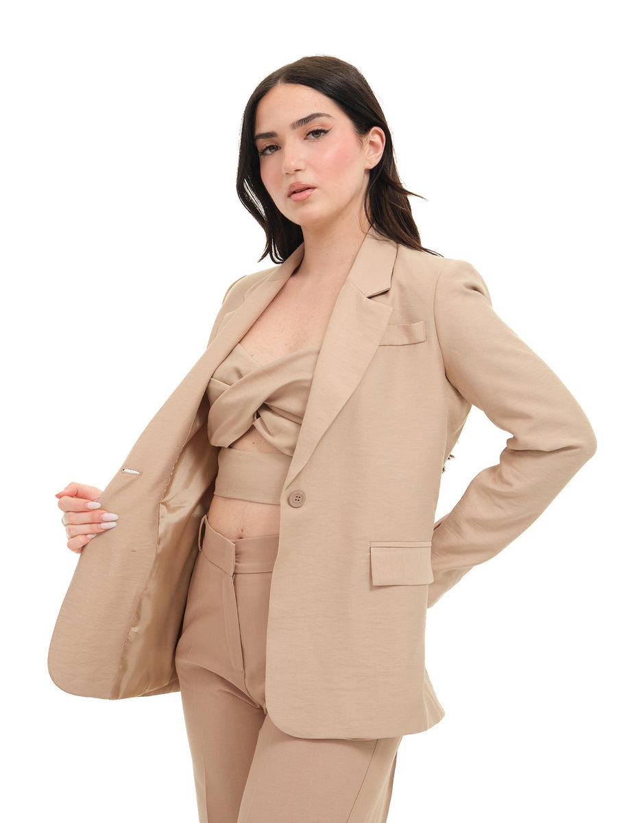 Giacca monopetto Imperial taupe J9990024T TAUPE Imperial 