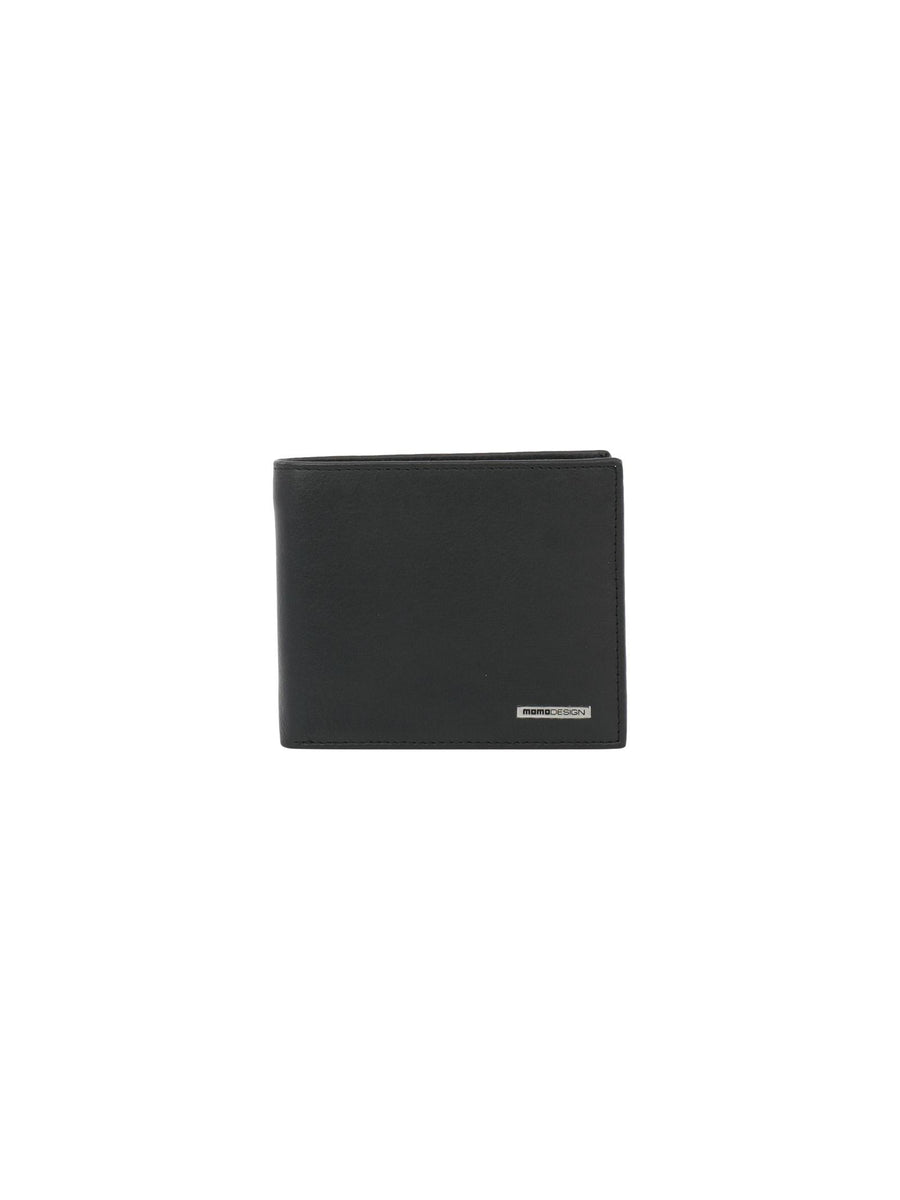 Portafogli grande nero MO02PL BLK Momo Design 