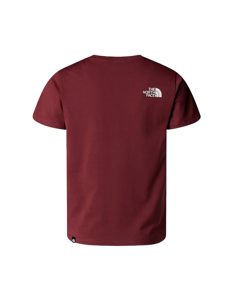 T-Shirt "Simple Dome" The North Face bordeaux NF0A87T4 0VO1 The North Face 